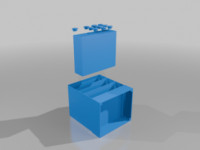 Large Storage Drawers 3D model
