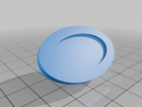 crushed penny ring  3D model