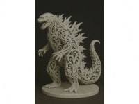 Ornate Godzilla 3D model
