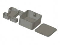 DroneCo Snapring Box with Tray 3D model