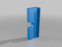 Splash guard with soap tray  3D model