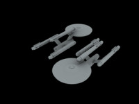 Federation Dreadnought 3D model