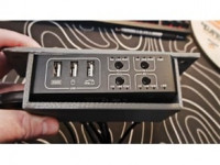 KVM under desk support 3D model