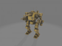 Mech 3D model