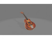 Guitar 3D model