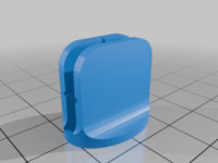 CR2032 LED Holder 3D model