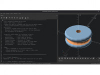 Parametric sheave pulley 3D model