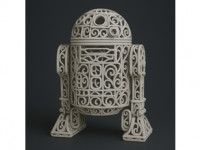 Ornate R2D2 3D model