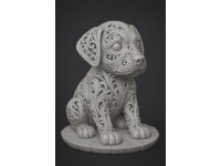 Ornate Puppy 3D model