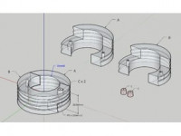 Paddle-Amulet 3D model