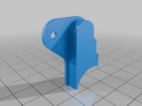 TH8A shifter 7th gear locker 3D model