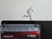 Running man magnet 3D model