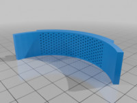 Miele dishwasher pre filter screen 3D model