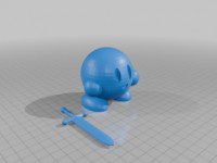Kirby 3D model