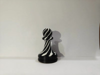 Spiral Fidget Pawn 3D model