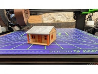 N Scale Log Cabin 3D model