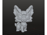 LPS Inspired Fennec Fox 3D model
