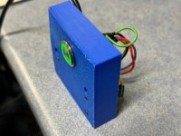 Pi Zero Face Plate with button. 3D model