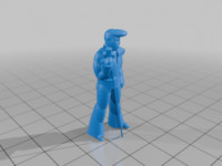 creepy elvis 3D model