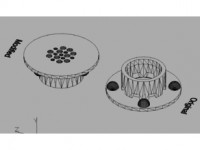 Drain screen / strainer 3D model