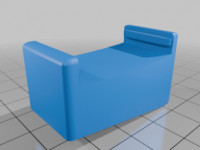 Keyboard Riser for Logitech Solar WIreless Keyboard 3D model