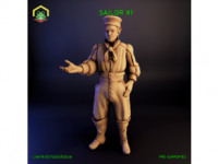 Triton Sailor 3D model