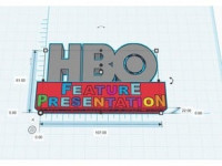 80's HBO Feature Presentation 3D model