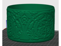 Celtic Vines Bowl 3D model