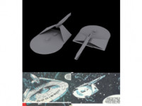 Larson Class Destroyer (Refit) 3D model