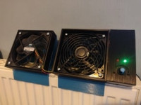 Radiator Booster Fan 3D model