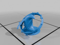 Celeste farewell moon 3D model