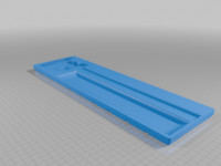 Gridfinity 300mm Caliper Holder 3D model