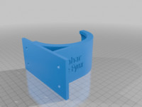 Rc Car Wall Mount, 1/10 Scale 3D model