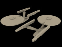 Phase II Enterprise 3D model