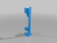 Syringe Holder 0.15 and 0.30ml 3D model
