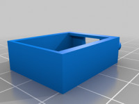 TP4056 Holder for Retail Flashlight 3D model