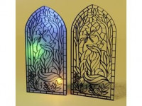 Fox Snail and Butterfly (with and without background) 3D model