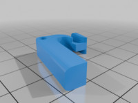 updated trigger peice for the myuto flick 3D model