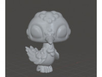 Lps inspired hummingbird 3D model