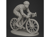 Ornate Cyclist 3D model