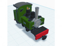 009 Baldwin A 6-12-C "Bitsy" 3D model