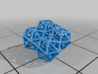 Tantalum Beta crystal structure 3D model