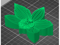 Orchid Soap Dish 3D model