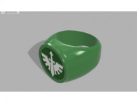 Dark Angels Ring 3D model