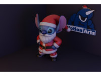 Stitch Noel 3D model