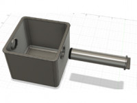 Espresso Knock Box 3D model