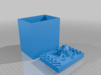octopus card box 3D model