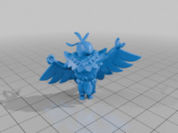 Mega Hawlucha 3D model