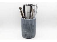 PENCIL HOLDER KNURLED 3D model