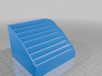 Double open end wrench Organizer 6-22 3D model